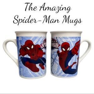 Two Marvel The Amazing Spider-Man Mugs